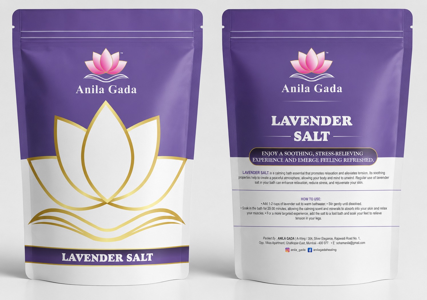 Lavender Salt