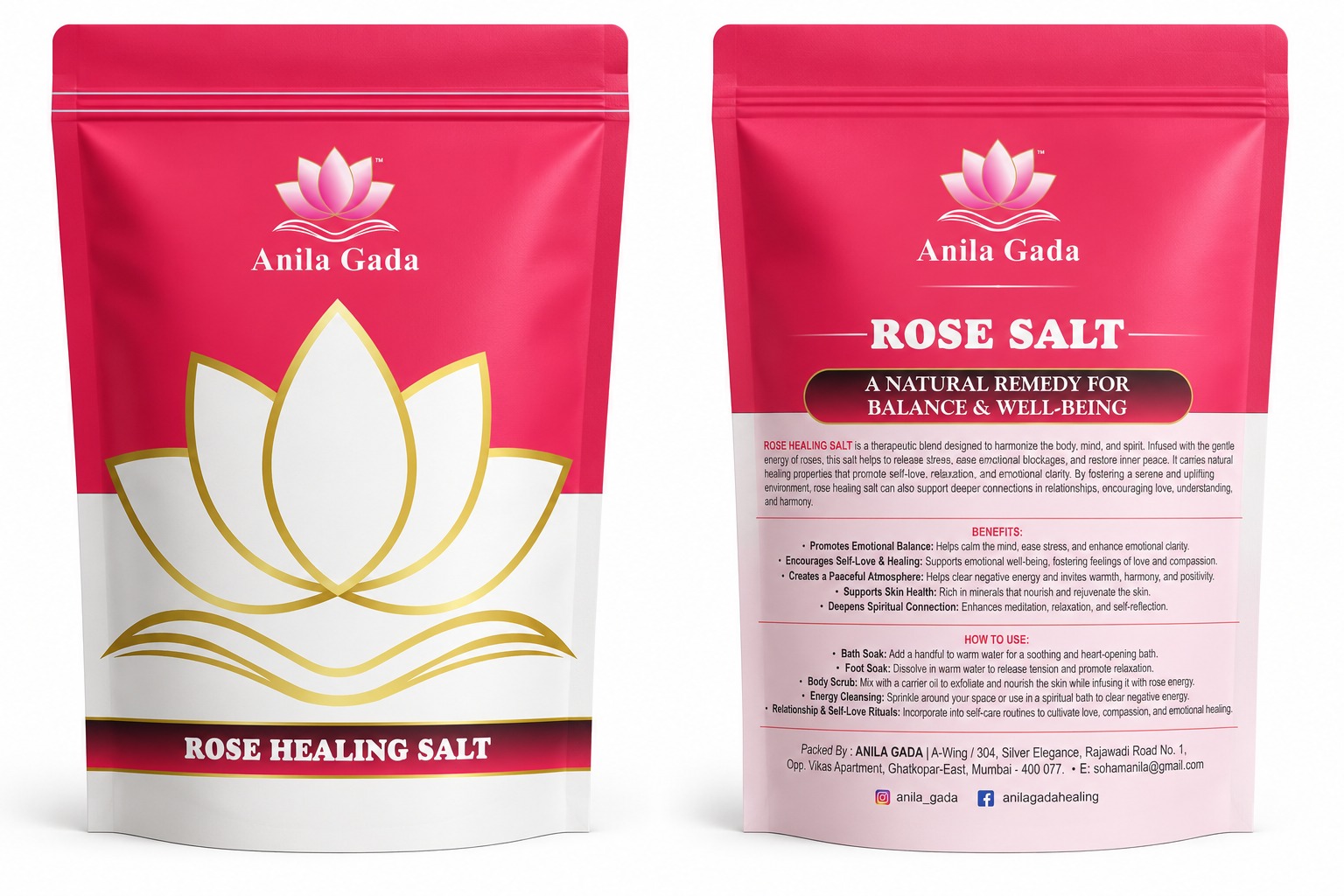 Rose Healing Salt